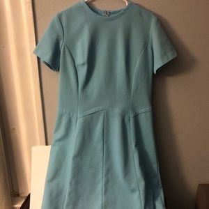 Light blue mod vintage dress